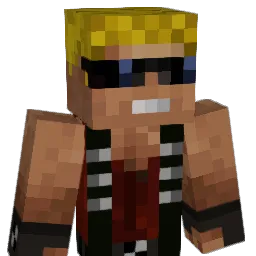 OMGDuke Minecraft avatar bust