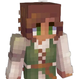 OMGKathy Minecraft avatar bust