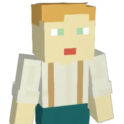 OT2004 Minecraft avatar bust