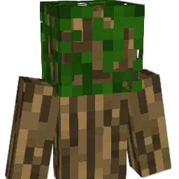 OakkTree Minecraft avatar bust
