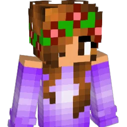Ochaco_Uraraka_ Minecraft avatar bust
