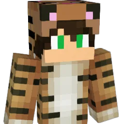 Octopamin Minecraft avatar bust