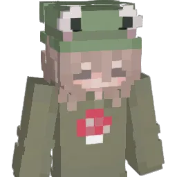 Odita Minecraft avatar bust