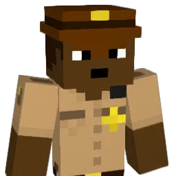 OfficerBodycam Minecraft avatar bust