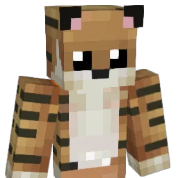 Ohcat Minecraft avatar bust