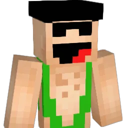 Oilprint Minecraft avatar bust