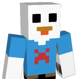 OkPatinhos Minecraft avatar bust