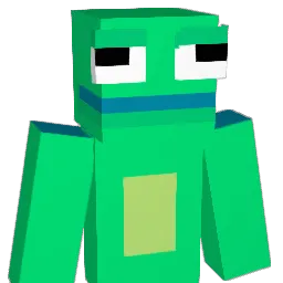 Okama Minecraft avatar bust