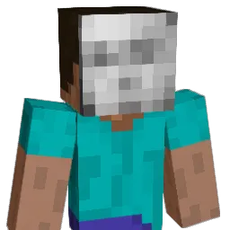 Okan31cm Minecraft avatar bust
