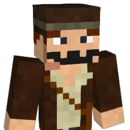 OldMoser Minecraft avatar bust