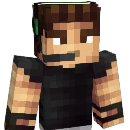 Oldschoolidis Minecraft avatar bust