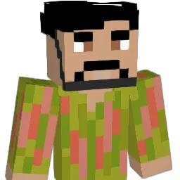 Oliksen Minecraft avatar bust