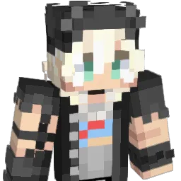 Omegathevirus Minecraft avatar bust