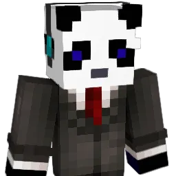 On1yPanda Minecraft avatar bust