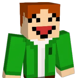 Online Minecraft avatar bust