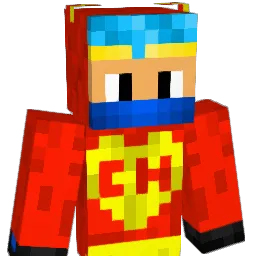 OnlyRedfire Minecraft avatar bust