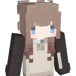 Oohinata Minecraft avatar bust