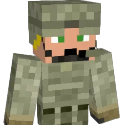 OpGold Minecraft avatar bust