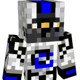 OpTicBluee Minecraft avatar bust