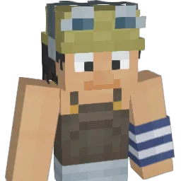 OppaFranku Minecraft avatar bust