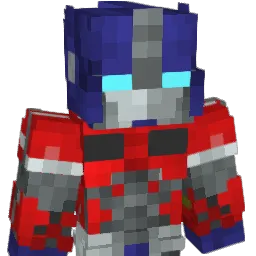 OptimusBlack Minecraft avatar bust
