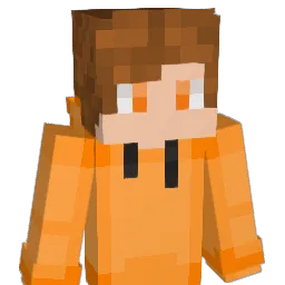 OrangeBuster52 Minecraft avatar bust