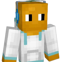 OrangeDJ Minecraft avatar bust
