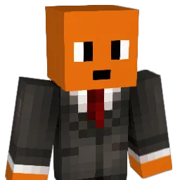 OrangeFolds Minecraft avatar bust