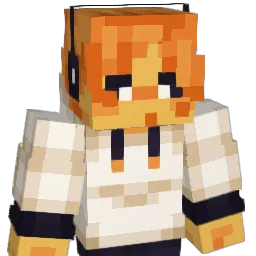 OrangeGoomy Minecraft avatar bust