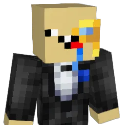 OrangeGrinch13 Minecraft avatar bust
