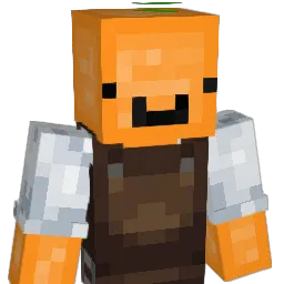 OrangeJS Minecraft avatar bust