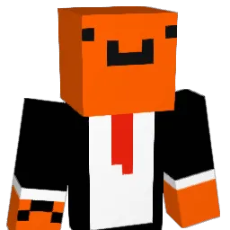 OrangeJosh Minecraft avatar bust