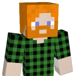 OrangeJustin Minecraft avatar bust