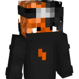 OrangeLightningz Minecraft avatar bust