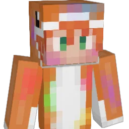 OrangePrince Minecraft avatar bust