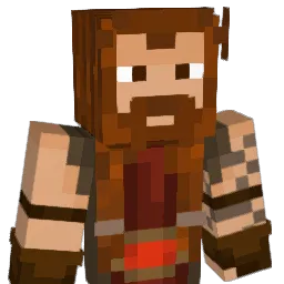 OrangeShirtDude Minecraft avatar bust