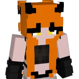 OrangeSkell Minecraft avatar bust