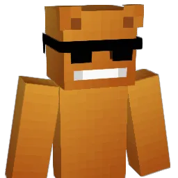 OrangeTears Minecraft avatar bust