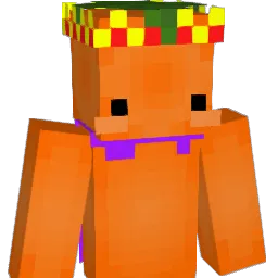 OrangeTrillion Minecraft avatar bust