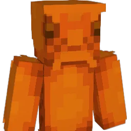 OrangeWonder Minecraft avatar bust