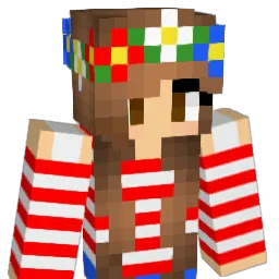 OrangeX1 Minecraft avatar bust