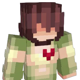 Orangeborg Minecraft avatar bust
