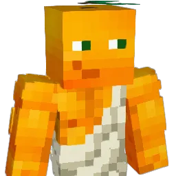 Oranged1 Minecraft avatar bust