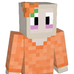 Orangee777 Minecraft avatar bust