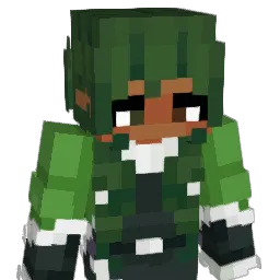 Orangematchagirl Minecraft avatar bust