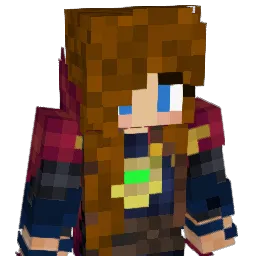 Orangie101 Minecraft avatar bust