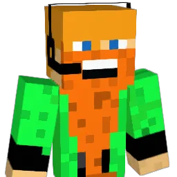 Orbton Minecraft avatar bust