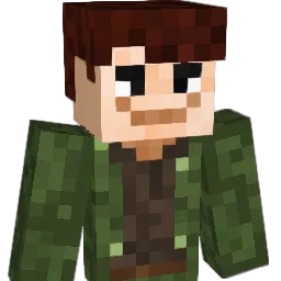 Orderrless Minecraft avatar bust