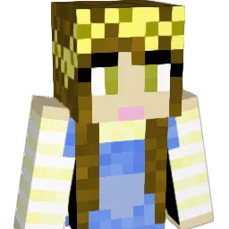 Organicy Minecraft avatar bust