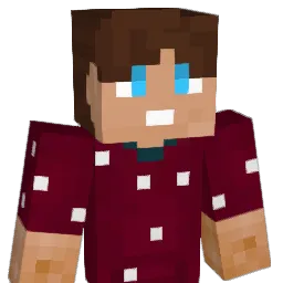 Organized Minecraft avatar bust